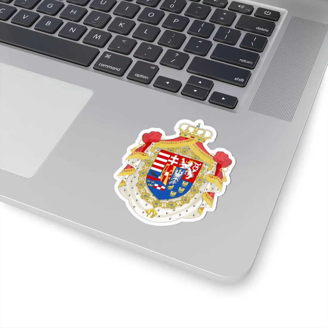 Coat of Arms of Archduke Franz Ferdinand of Austria (Austria) (Coat of Arms) STICKER Vinyl Kiss-Cut Decal - The Sticker Space