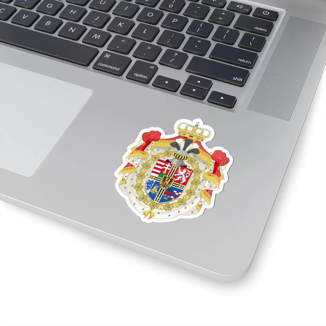 Coat of Arms of Archduke Wilhelm Franz of Austria (Austria) (Coat of Arms) STICKER Vinyl Kiss-Cut Decal - The Sticker Space