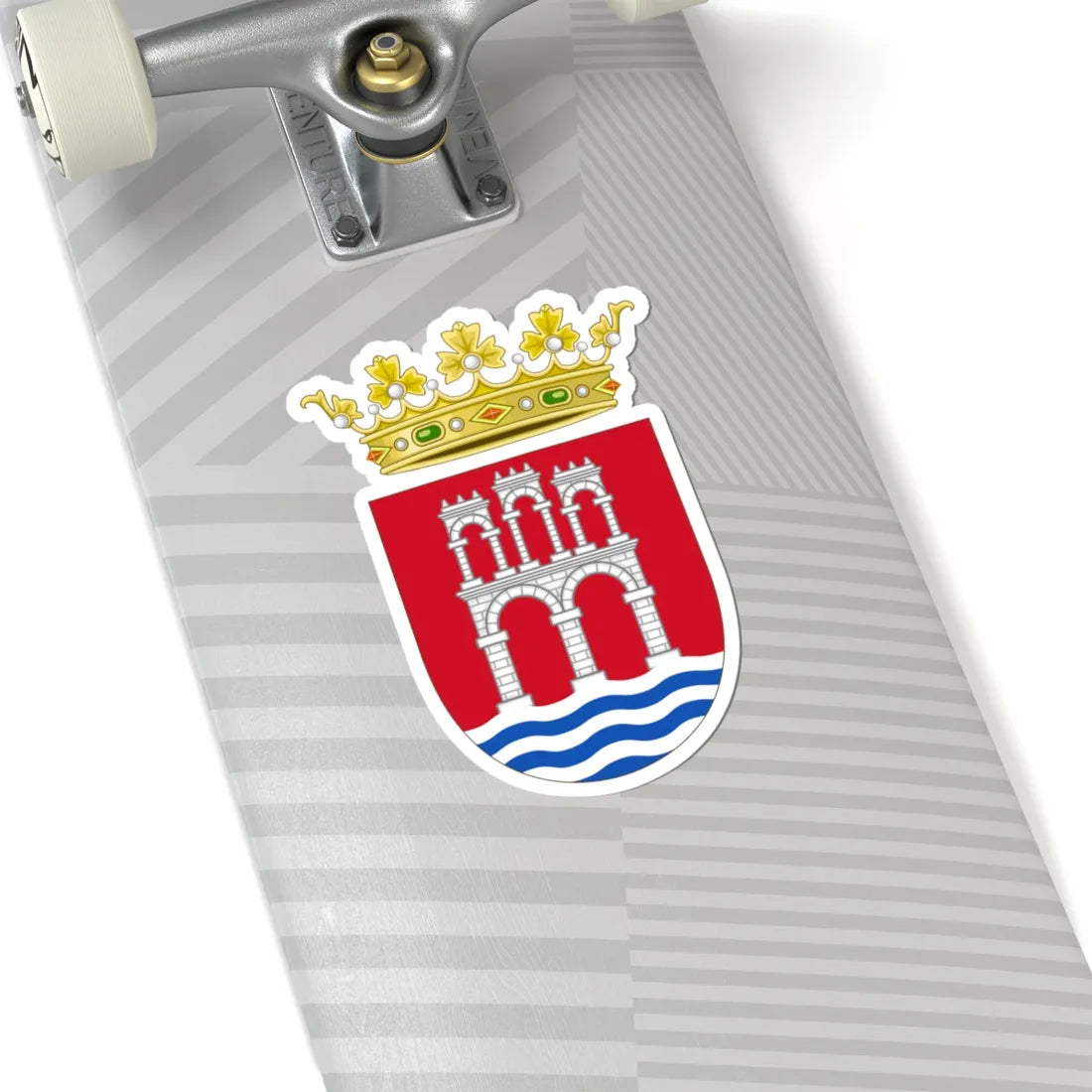 Coat of Arms of Arcos de la Frontera (Spain) (Coat of Arms) STICKER Vinyl Kiss-Cut Decal - The Sticker Space