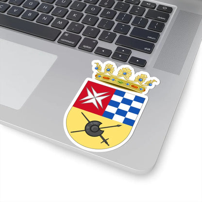 Coat of Arms of Argamasilla de Alba (Spain) (Coat of Arms) STICKER Vinyl Kiss-Cut Decal - The Sticker Space