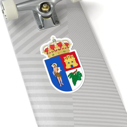 Coat of Arms of Arganda del Rey (Spain) (Coat of Arms) STICKER Vinyl Kiss-Cut Decal - The Sticker Space