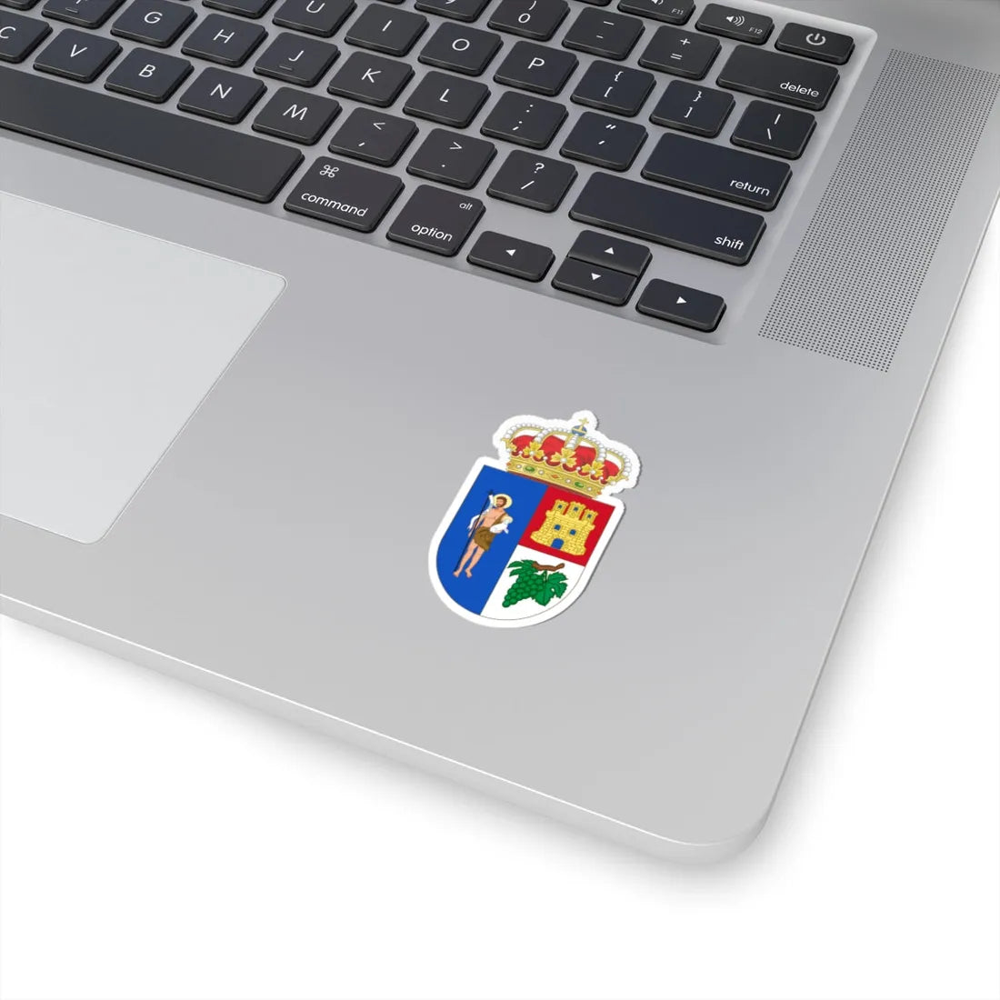 Coat of Arms of Arganda del Rey (Spain) (Coat of Arms) STICKER Vinyl Kiss-Cut Decal - The Sticker Space