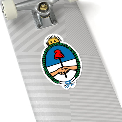 Coat of arms of Argentina 2 (Argentina) (Coat of Arms) STICKER Vinyl Kiss-Cut Decal - The Sticker Space