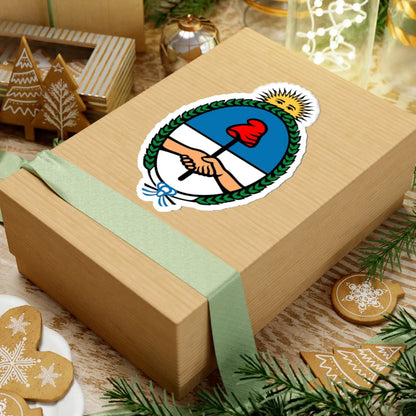 Coat of arms of Argentina 2 (Argentina) (Coat of Arms) STICKER Vinyl Kiss-Cut Decal - The Sticker Space