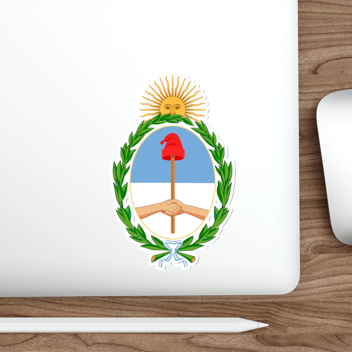 Coat of arms of Argentina STICKER Vinyl Die-Cut Decal-The Sticker Space