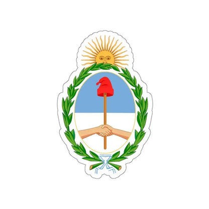 Coat of arms of Argentina STICKER Vinyl Die-Cut Decal 3 Inch - The Sticker Space