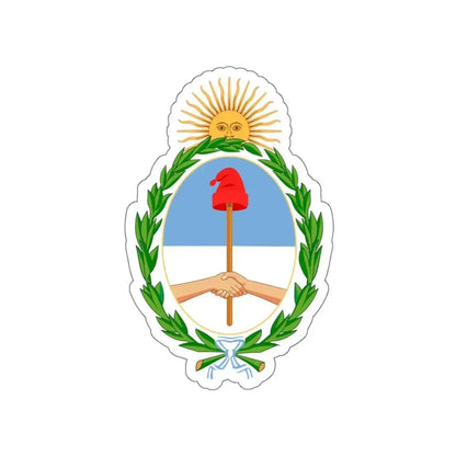 Coat of arms of Argentina STICKER Vinyl Die-Cut Decal 5 Inch - The Sticker Space