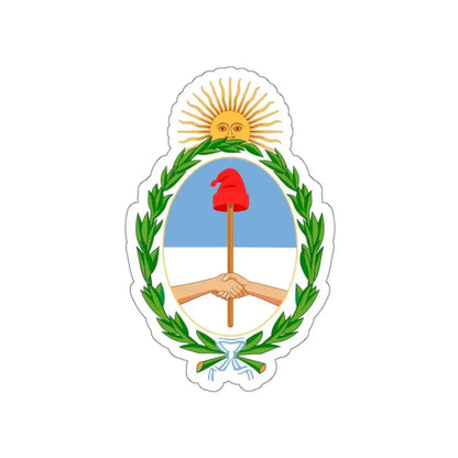 Coat of arms of Argentina STICKER Vinyl Die-Cut Decal - The Sticker Space