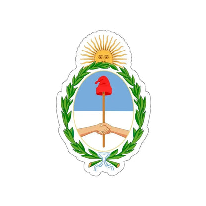 Coat of arms of Argentina STICKER Vinyl Die-Cut Decal - The Sticker Space