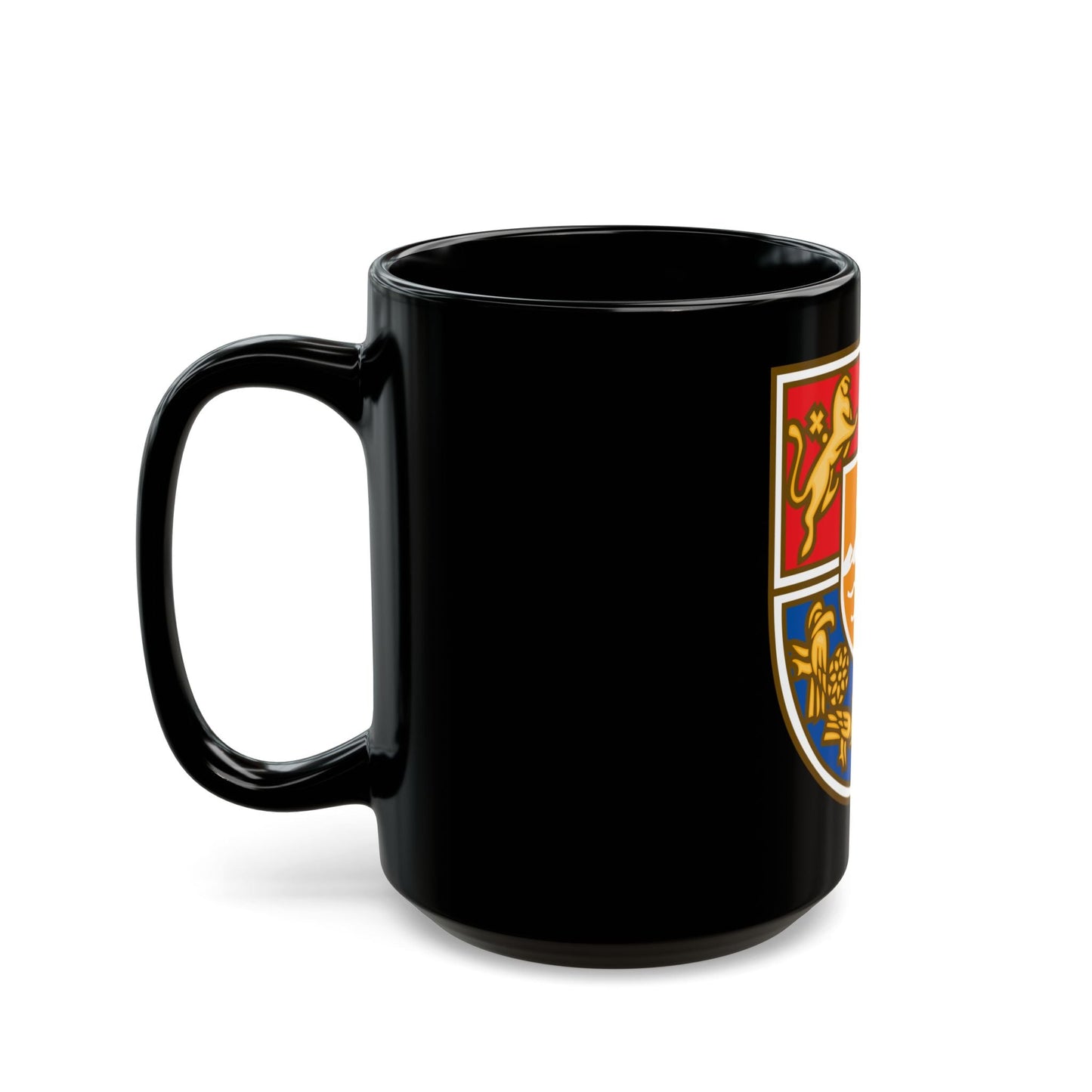 Coat of Arms of Armenia 2 - Black Coffee Mug