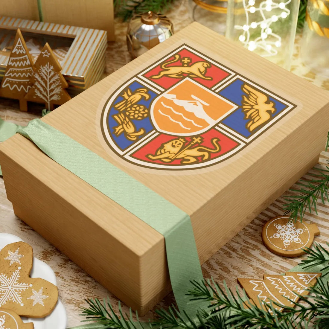 Coat of Arms of Armenia 2 - STICKER Vinyl Kiss-Cut Decal - The Sticker Space