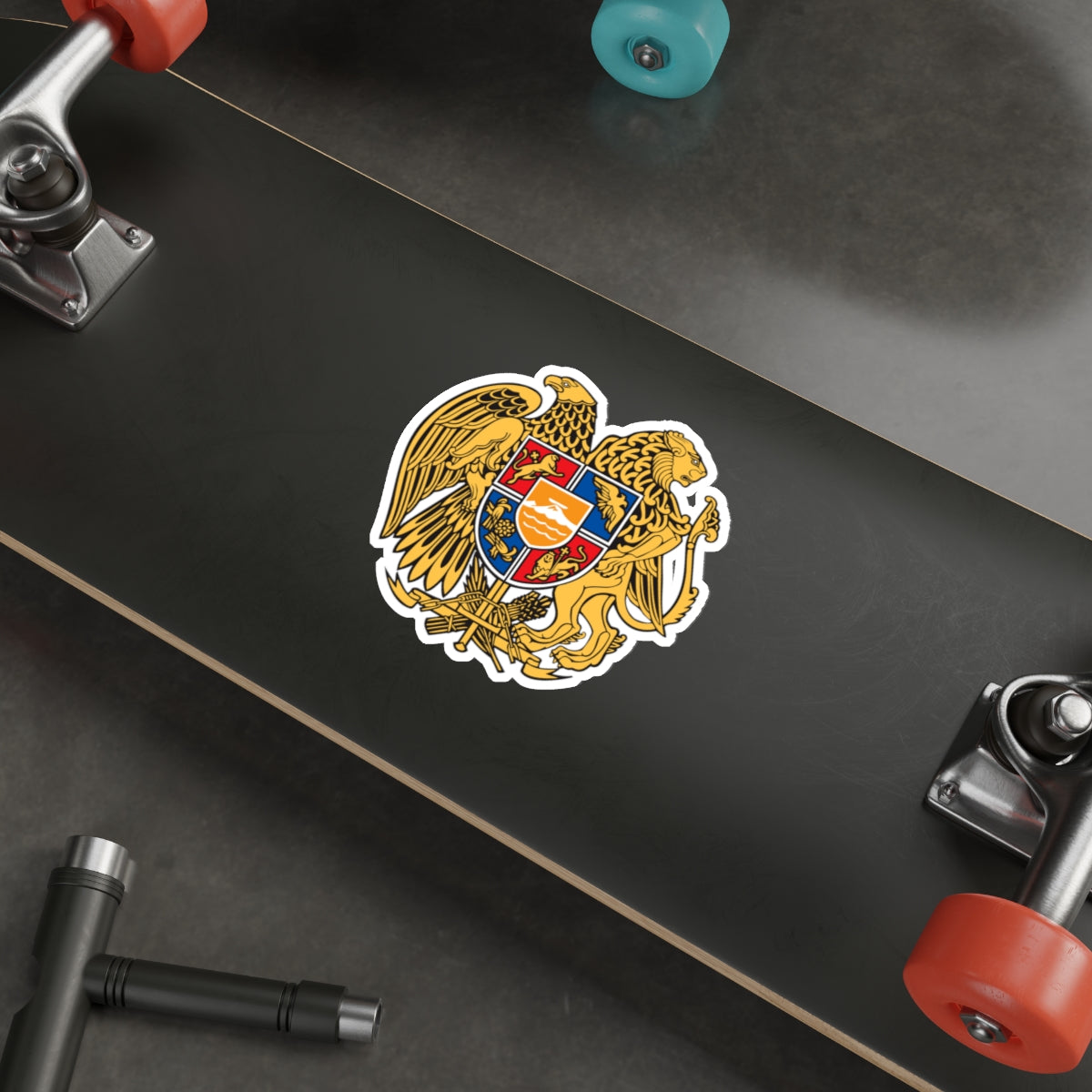 Coat of arms of Armenia STICKER Vinyl Die-Cut Decal-The Sticker Space