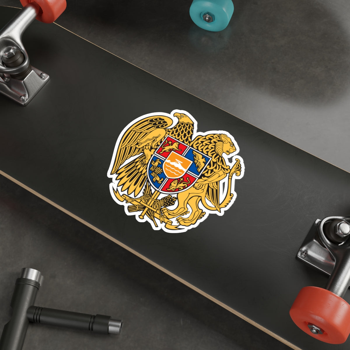 Coat of arms of Armenia STICKER Vinyl Die-Cut Decal-The Sticker Space