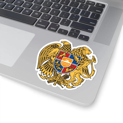 Coat of arms of Armenia - STICKER Vinyl Kiss-Cut Decal - The Sticker Space