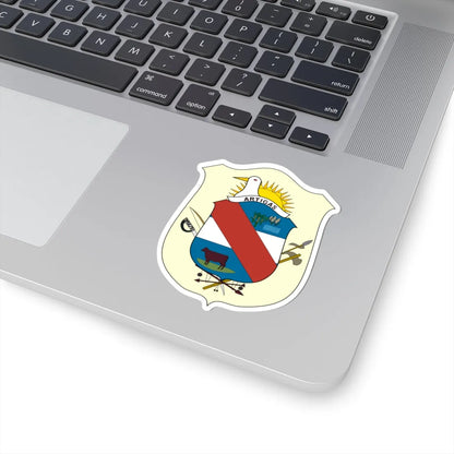 Coat of Arms of Artigas Department, Uruguay - STICKER Vinyl Kiss-Cut Decal - The Sticker Space