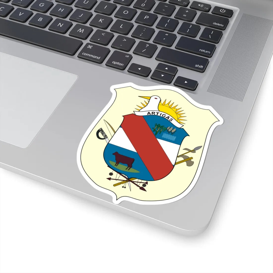 Coat of Arms of Artigas Department, Uruguay - STICKER Vinyl Kiss-Cut Decal - The Sticker Space