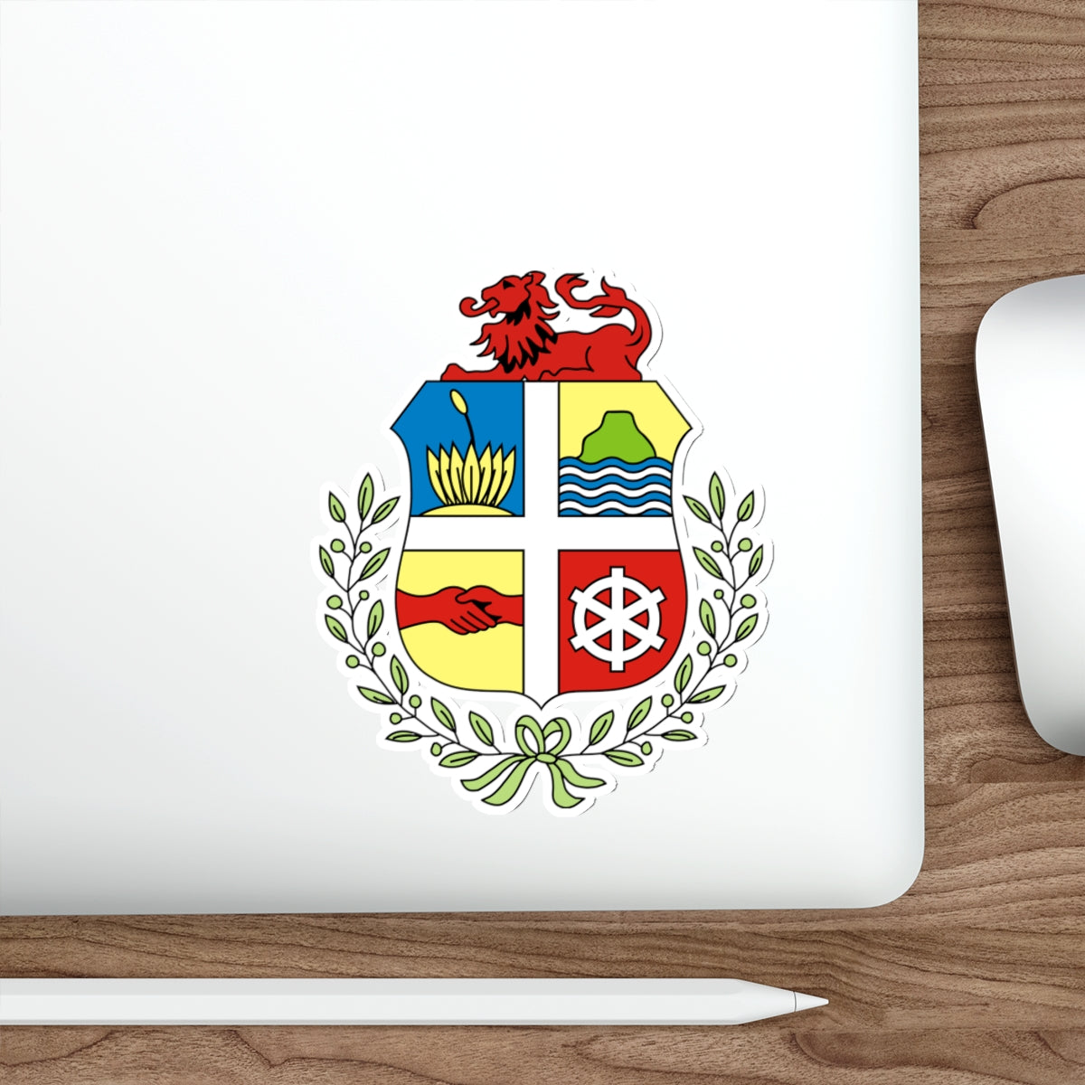 Coat of arms of Aruba STICKER Vinyl Die-Cut Decal-The Sticker Space