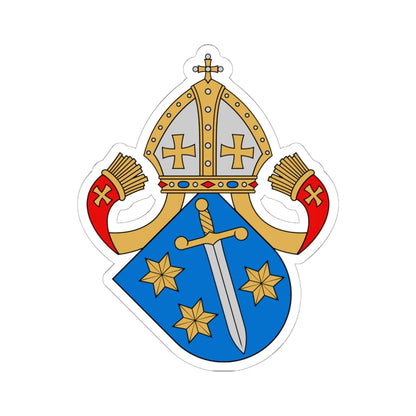 Coat of arms of Arvid Kurki (Finland) (Coat of Arms) STICKER Vinyl Kiss-Cut Decal 6 Inch White - The Sticker Space