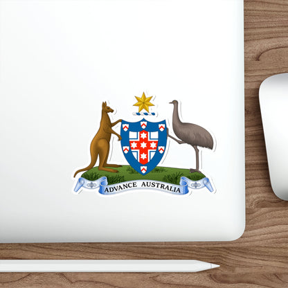 Coat of arms of Australia (1908–1912) STICKER Vinyl Die-Cut Decal-The Sticker Space