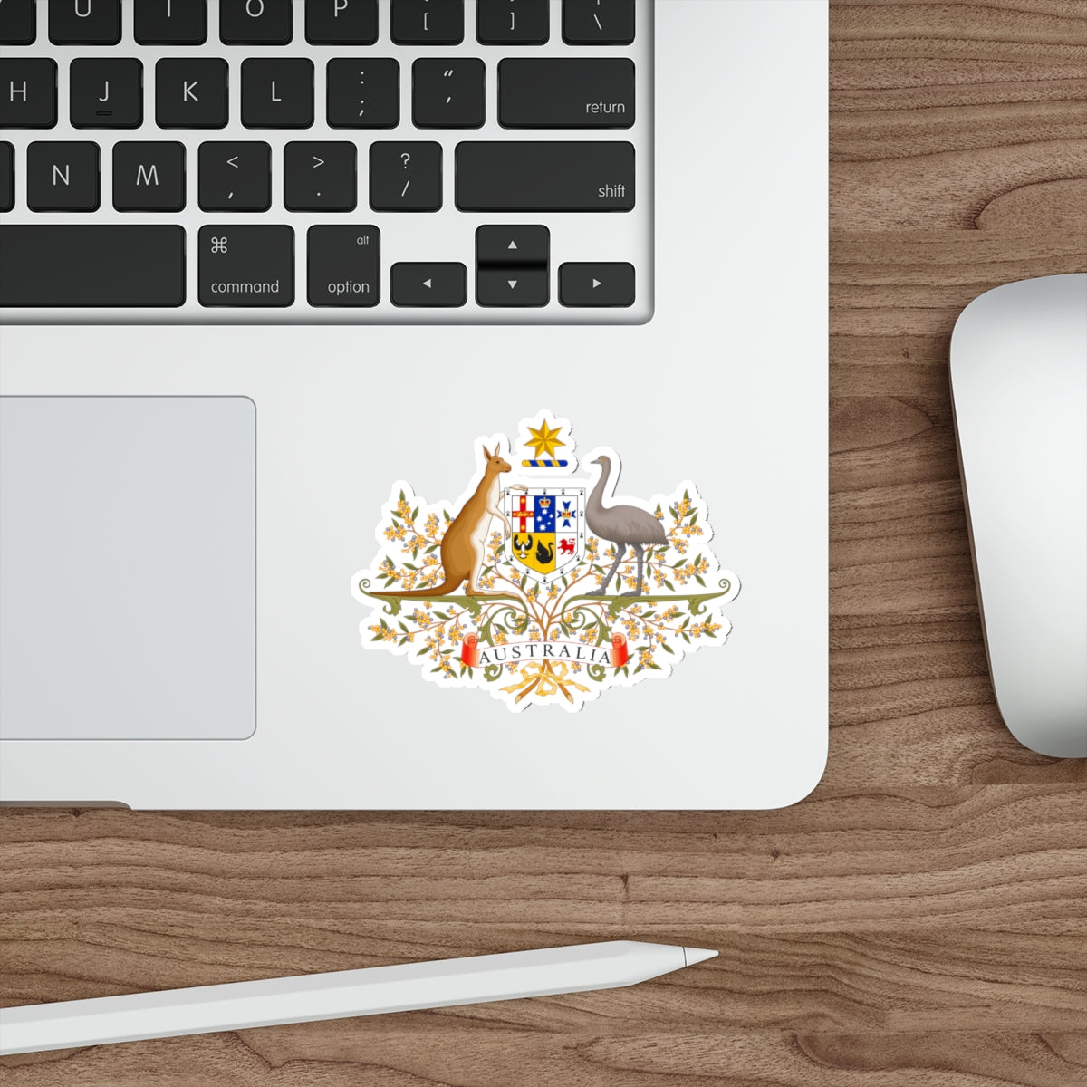 Coat of Arms of Australia STICKER Vinyl Die-Cut Decal-The Sticker Space