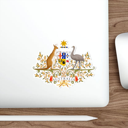 Coat of Arms of Australia STICKER Vinyl Die-Cut Decal-The Sticker Space