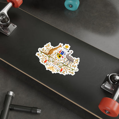 Coat of Arms of Australia STICKER Vinyl Die-Cut Decal-The Sticker Space