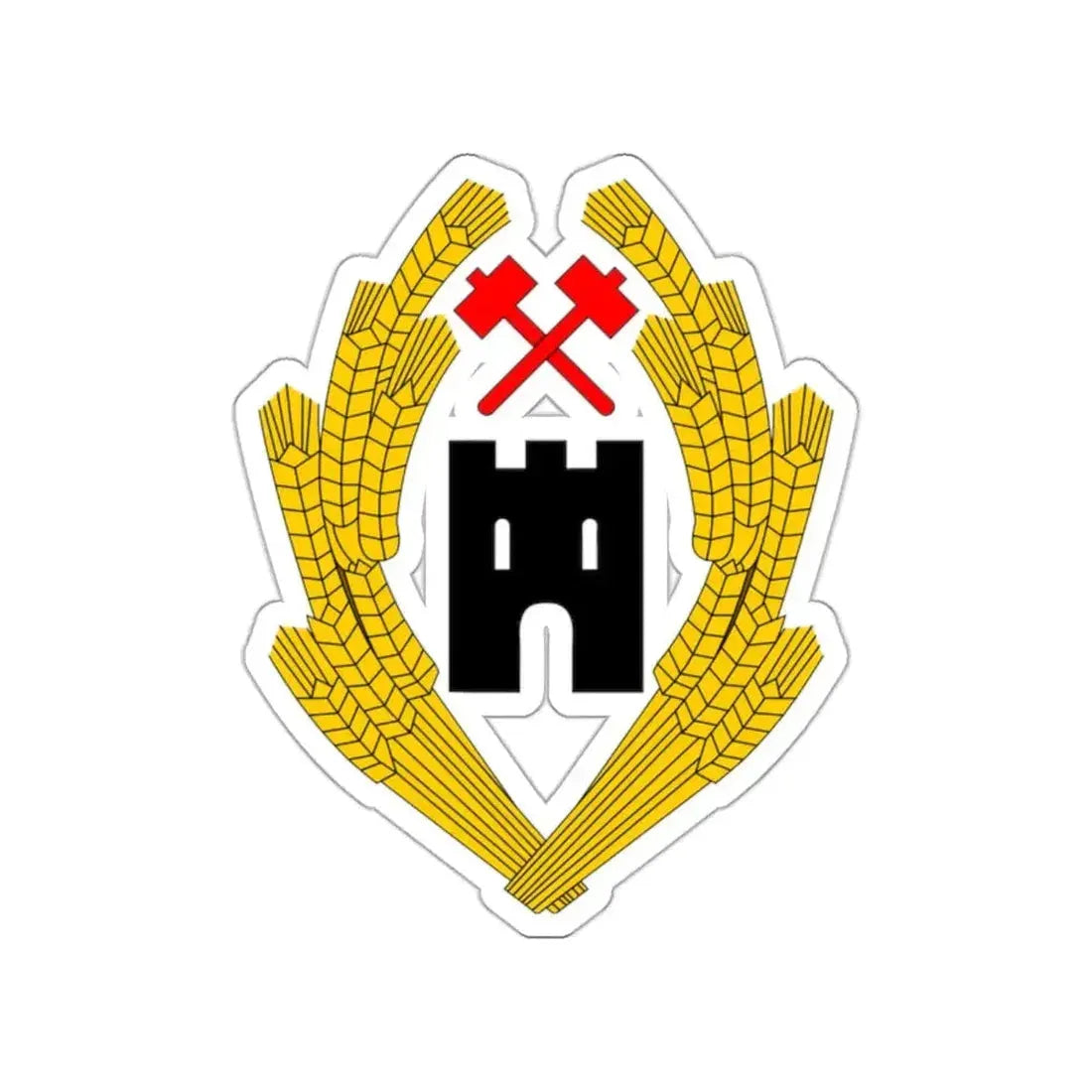 Coat of Arms of Austria 1918 STICKER Vinyl Die-Cut Decal - The Sticker Space