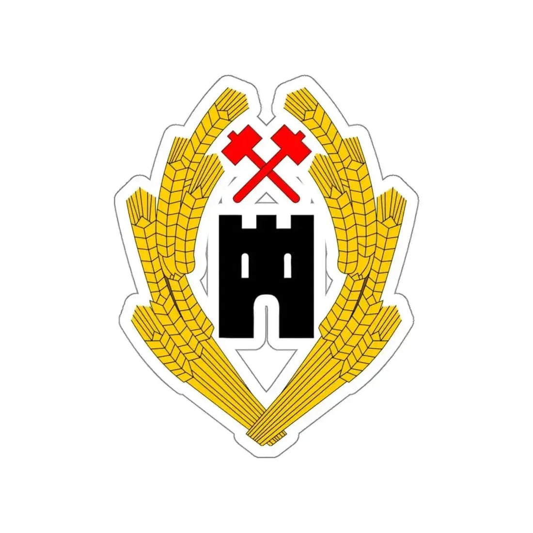 Coat of Arms of Austria 1918 STICKER Vinyl Die-Cut Decal - The Sticker Space