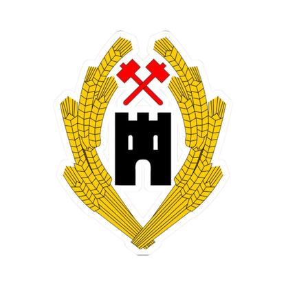 Coat of Arms of Austria 1918 - STICKER Vinyl Kiss-Cut Decal 2 Inch White - The Sticker Space
