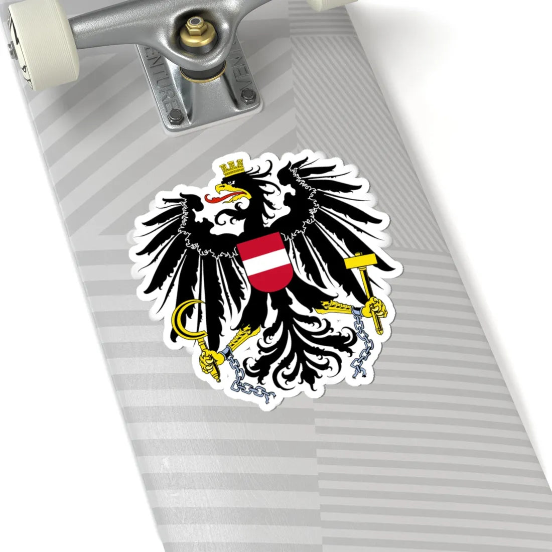 Coat of arms of Austria (Austria) (Coat of Arms) STICKER Vinyl Kiss-Cut Decal - The Sticker Space