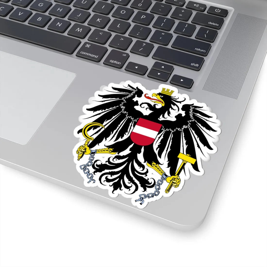Coat of arms of Austria (Austria) (Coat of Arms) STICKER Vinyl Kiss-Cut Decal - The Sticker Space