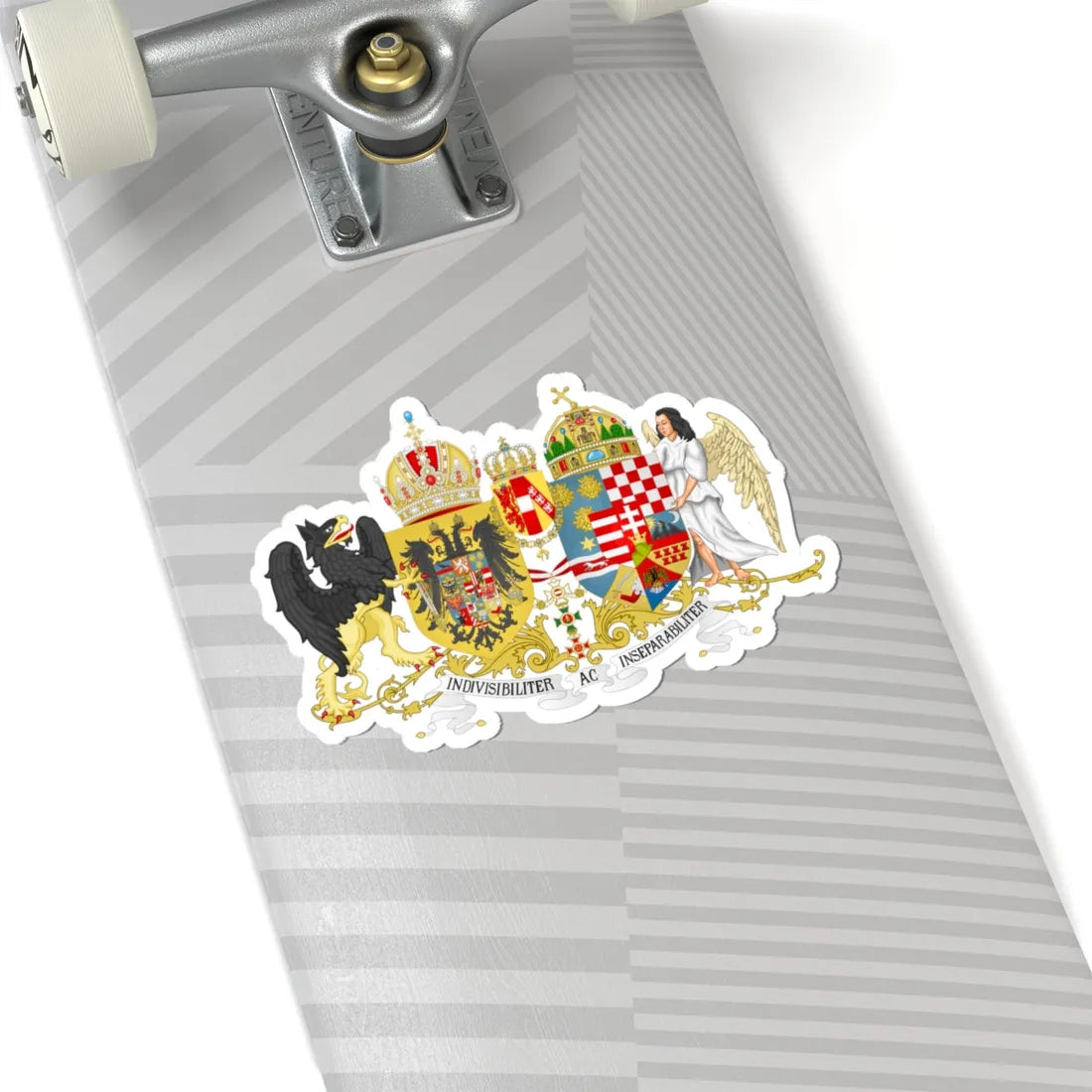 Coat of arms of Austria-Hungary 1914 (Austria) (Coat of Arms) STICKER Vinyl Kiss-Cut Decal - The Sticker Space