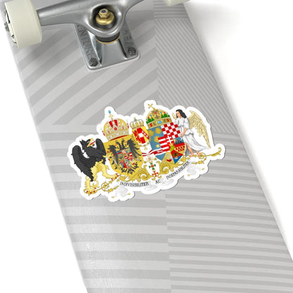 Coat of arms of Austria-Hungary 1914 (Austria) (Coat of Arms) STICKER Vinyl Kiss-Cut Decal - The Sticker Space