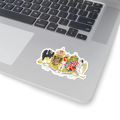 Coat of arms of Austria-Hungary 1914 (Austria) (Coat of Arms) STICKER Vinyl Kiss-Cut Decal - The Sticker Space