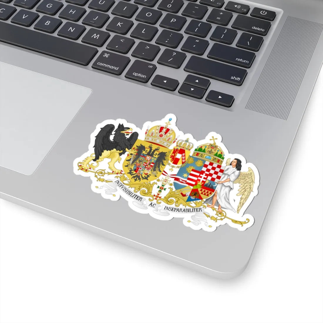Coat of arms of Austria-Hungary 1914 (Austria) (Coat of Arms) STICKER Vinyl Kiss-Cut Decal - The Sticker Space