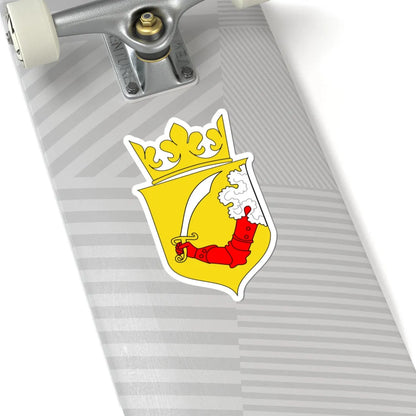 Coat of arms of Austrian Bosnia (Bosnia and Herzegovina) (Coat of Arms) STICKER Vinyl Kiss-Cut Decal - The Sticker Space