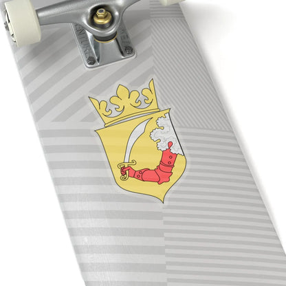 Coat of arms of Austrian Bosnia - STICKER Vinyl Kiss-Cut Decal - The Sticker Space