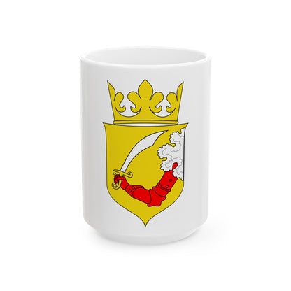 Coat of arms of Austrian Bosnia - White Coffee Mug