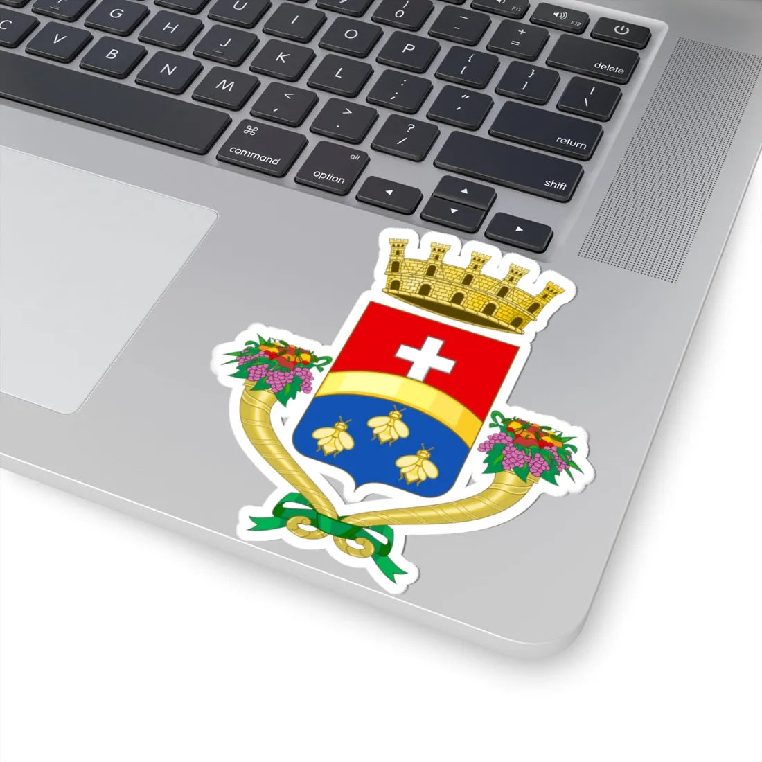 Coat of arms of Avola (Italy) (Coat of Arms) STICKER Vinyl Kiss-Cut Decal - The Sticker Space