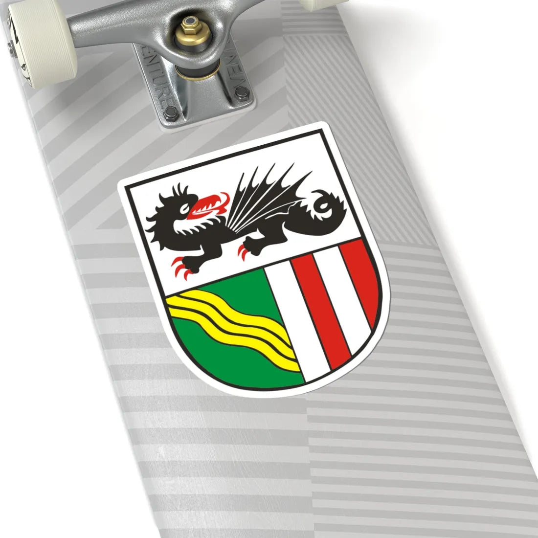 Coat of Arms of Bad Goisern (Austria) (Coat of Arms) STICKER Vinyl Kiss-Cut Decal - The Sticker Space