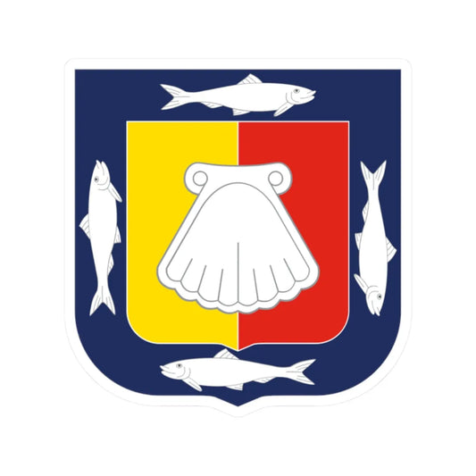 Coat of arms of Baja California Sur (Mexico) (Coat of Arms) STICKER Vinyl Kiss-Cut Decal 2 Inch White - The Sticker Space