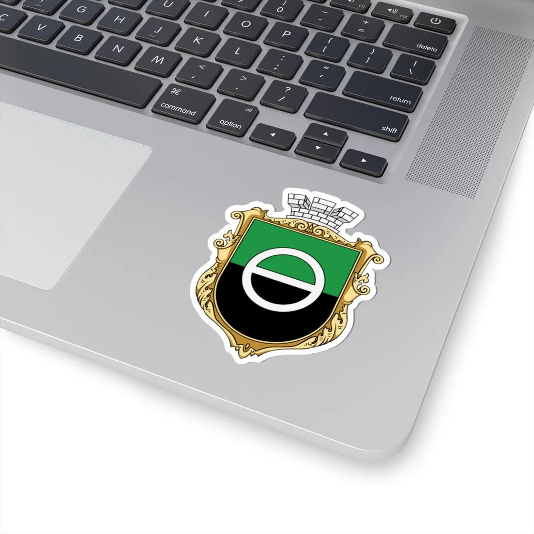 Coat of Arms of Bakhmut (Ukraine) (Coat of Arms) STICKER Vinyl Kiss-Cut Decal - The Sticker Space