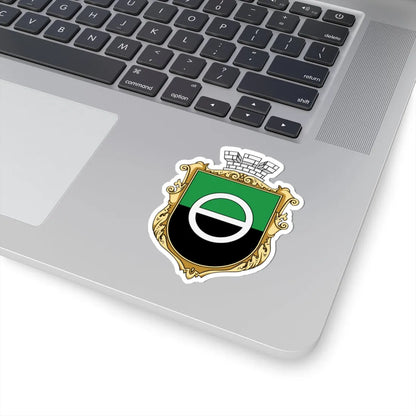 Coat of Arms of Bakhmut (Ukraine) (Coat of Arms) STICKER Vinyl Kiss-Cut Decal - The Sticker Space