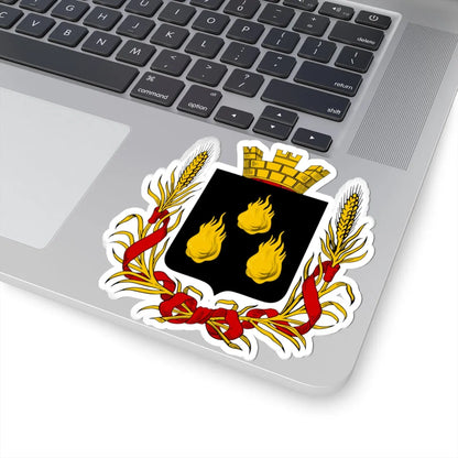 Coat of arms of Baku 1883 (Russia) (Coat of Arms) STICKER Vinyl Kiss-Cut Decal - The Sticker Space