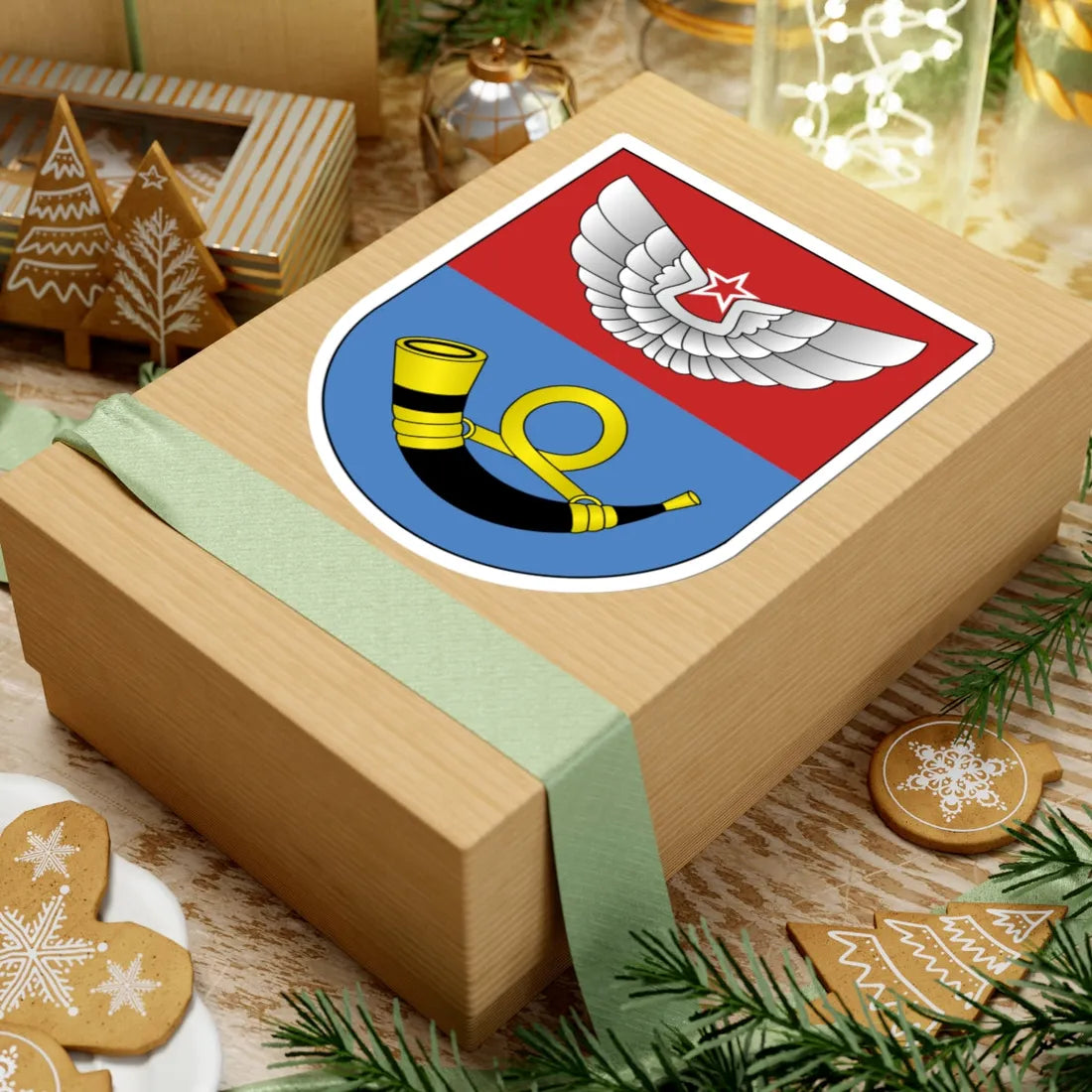 Coat of Arms of Balbasava (Belarus) (Coat of Arms) STICKER Vinyl Kiss-Cut Decal - The Sticker Space