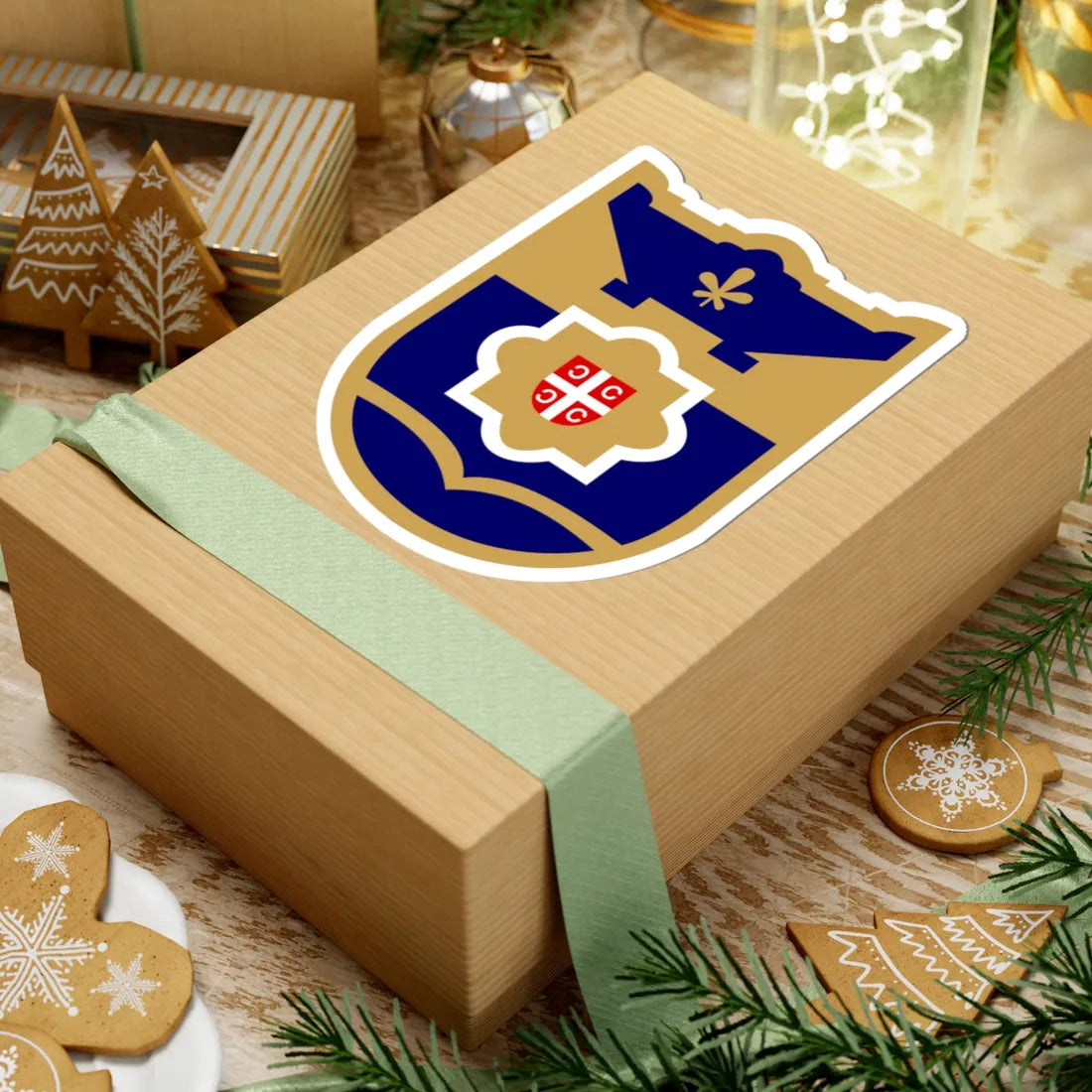 Coat of arms of Banja Luka (Bosnia and Herzegovina) (Coat of Arms) STICKER Vinyl Kiss-Cut Decal - The Sticker Space