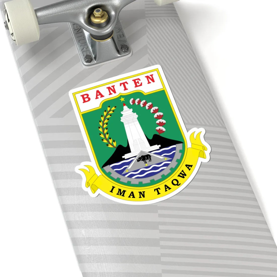 Coat of arms of Banten (Indonesia) (Coat of Arms) STICKER Vinyl Kiss-Cut Decal - The Sticker Space
