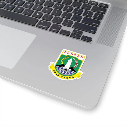 Coat of arms of Banten (Indonesia) (Coat of Arms) STICKER Vinyl Kiss-Cut Decal - The Sticker Space
