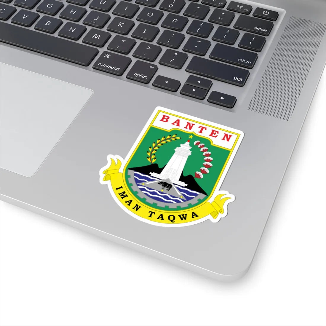 Coat of arms of Banten (Indonesia) (Coat of Arms) STICKER Vinyl Kiss-Cut Decal - The Sticker Space