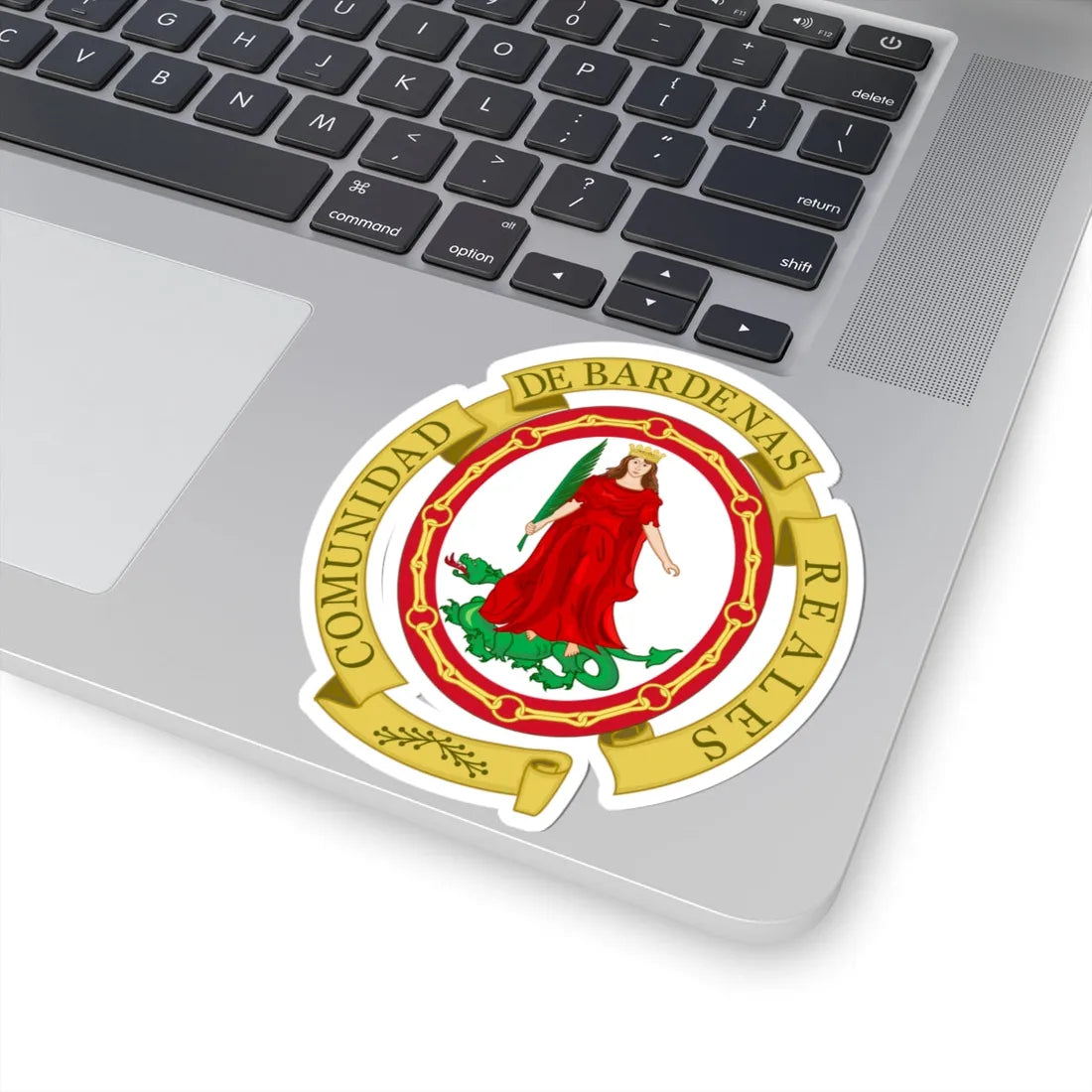 Coat of Arms of Bardenas Reales (Spain) (Coat of Arms) STICKER Vinyl Kiss-Cut Decal - The Sticker Space